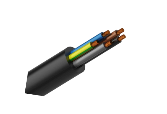 TOP CABLE Rubber Cable (5x4mm, 450/750V)